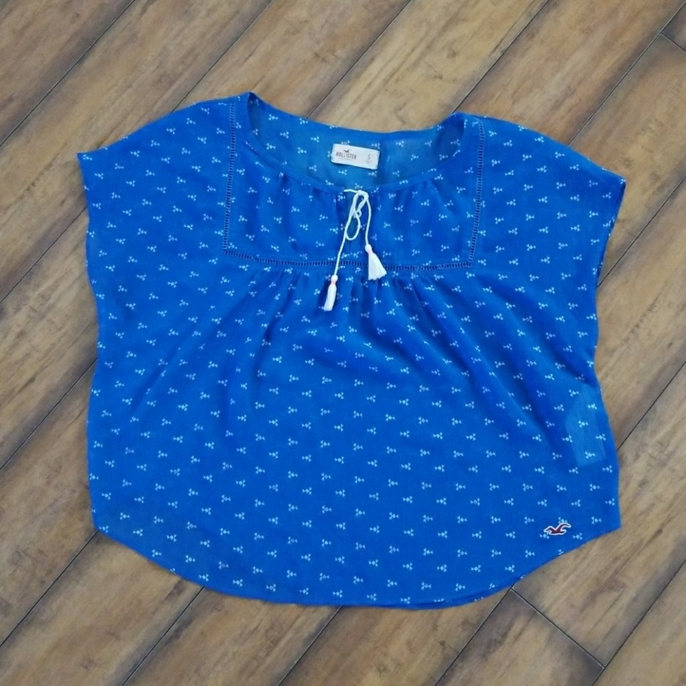 Hollister light sheer top